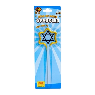 Firework Sparklers & Handheld Hanukkah Star Sparkler