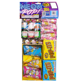 Firework Novelty Assortments Neon Pop Bag