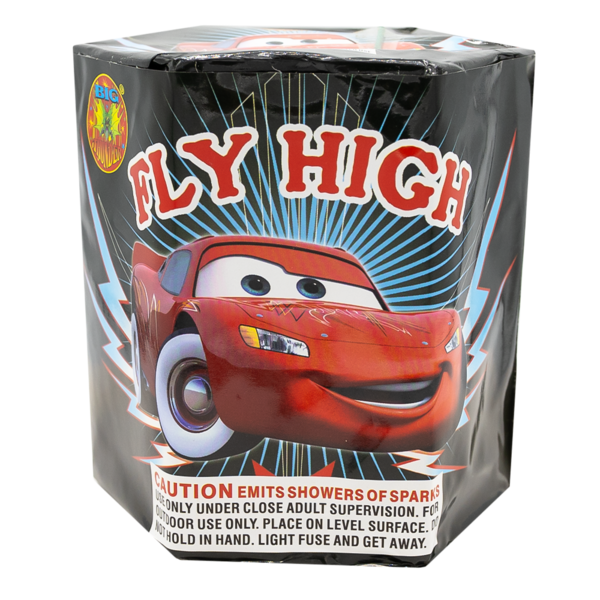 Firework Fountains Fly High