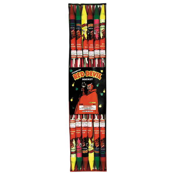 Firework Rockets & Missiles Red Devil® Rocket Assorted 8 Oz