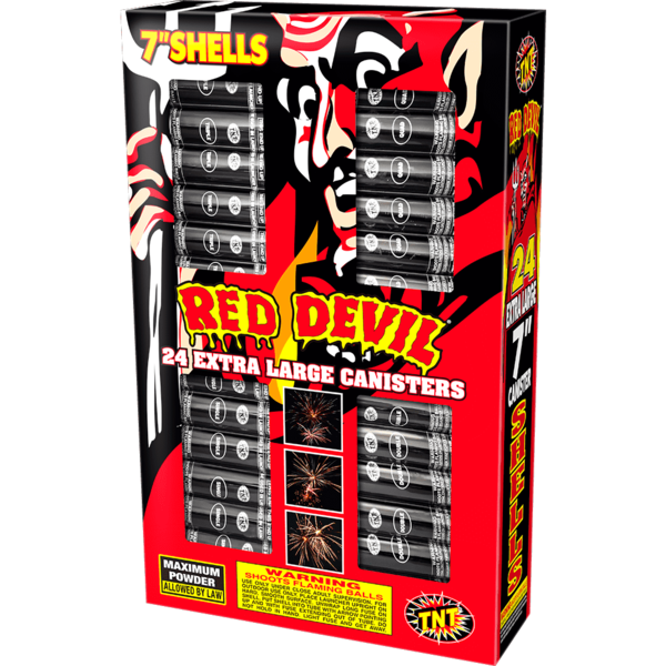 Firework Reloadables Red Devil® 7" Canister Shell