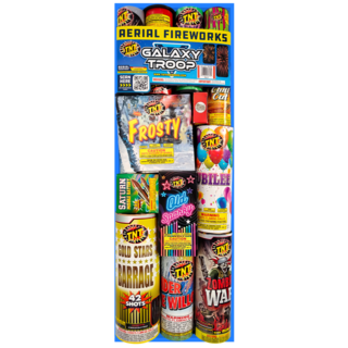 Firework Aerial Assortments Galaxy Troop