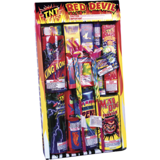 Firework Ground Assortments Red Devil® Tray   Ss