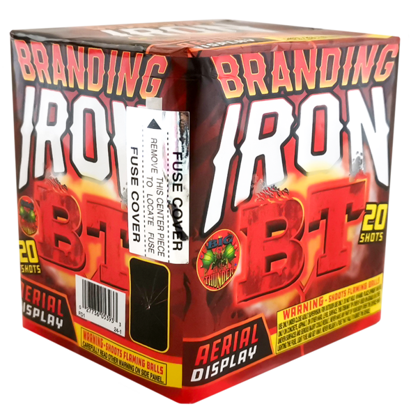 Firework Multi Aerials Branding Iron