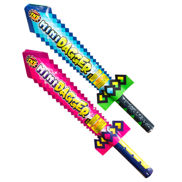 Firework Sparklers & Handheld Mini Dagger