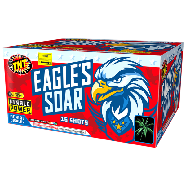 Firework Finale Aerials Eagle's Soar