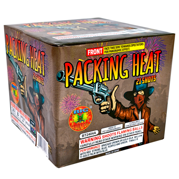 Firework Multi Aerials Packing Heat