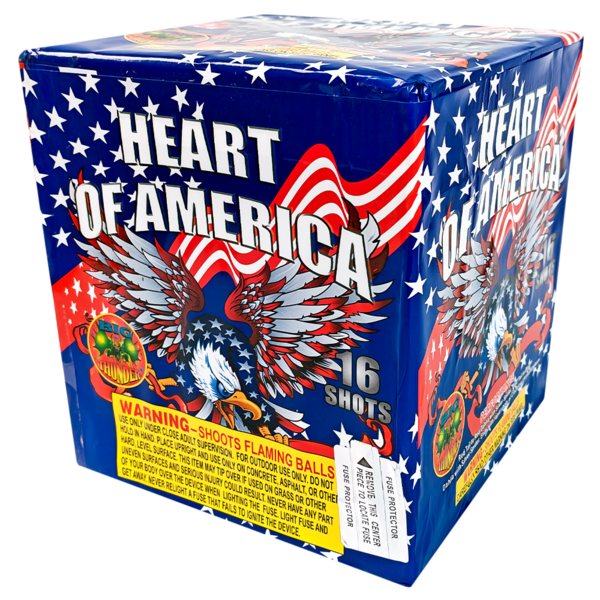 Firework Multi Aerials Heart Of America