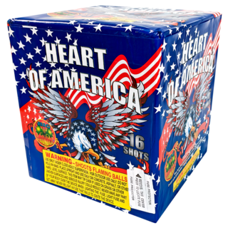 Firework Multi Aerials Heart Of America