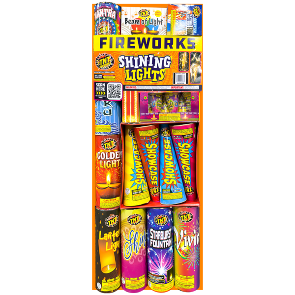 Firework Ground Assortments Shining Lights