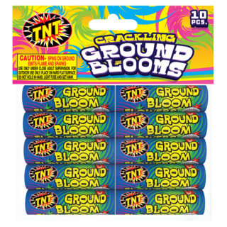 Firework Ground Spinners Crackling Ground Blooms