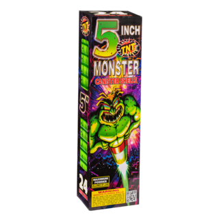 500 Gram Firework Reloadables Monster® 5 Inch Canister Shells