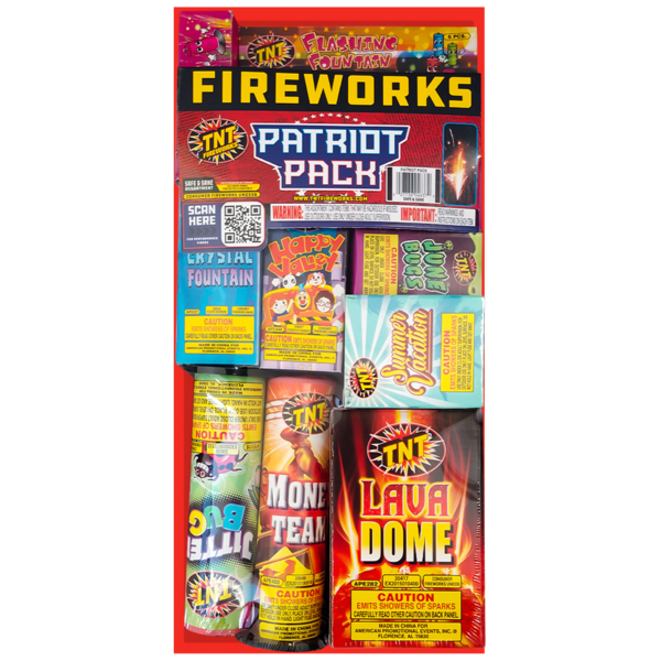 Firework Ground Assortments Patriot Pack
