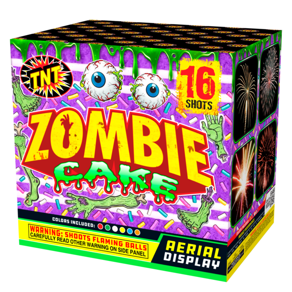 Firework Multi Aerials Zombie Cake