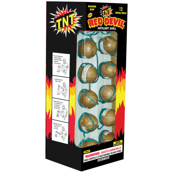 Firework Reloadables Red Devil® 12 Shot