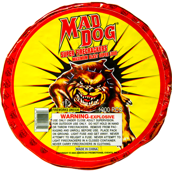 Firework Firecrackers Mad Dog®E   Rl 1000 Cracker