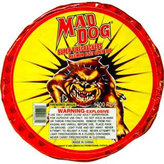 Firework Firecrackers Mad Dog®E   Rl 1000 Cracker