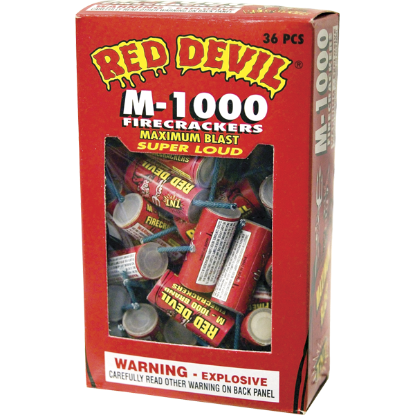 Firework Firecrackers Red Devil® Firecracker M 1000