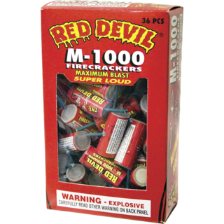 Firework Firecrackers Red Devil® Firecracker M 1000